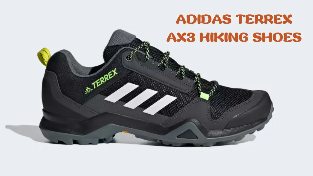 Adidas Terrex AX3 Hiking Shoes - Best Hiking Boots for Flat Feet