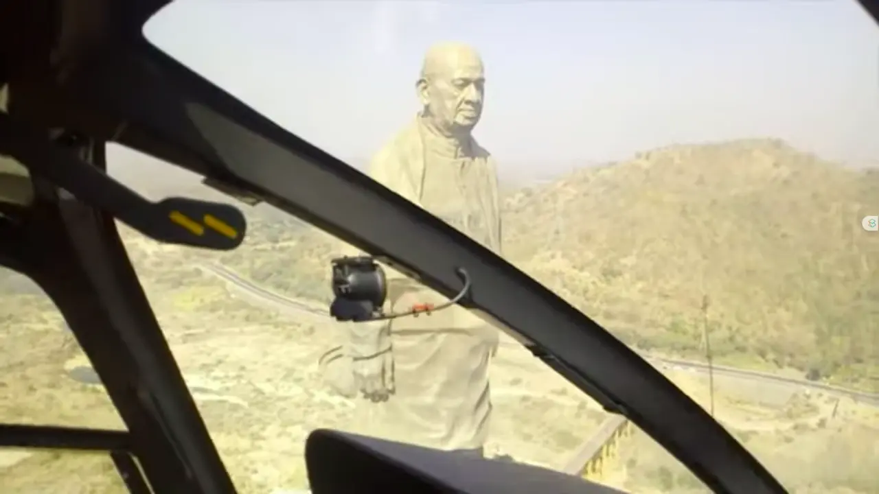 Helicopter Ride - Statue of Unity