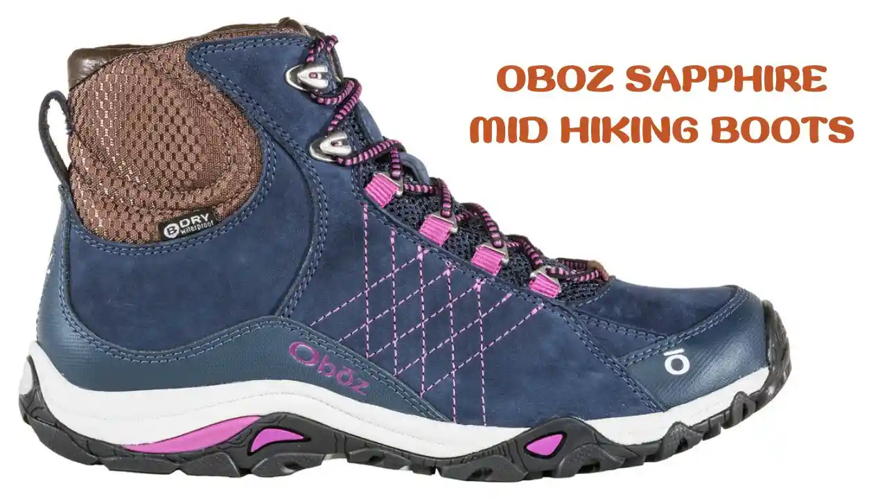 Oboz Sapphire Mid Hiking Boots - Best Hiking Boots for Flat Feet