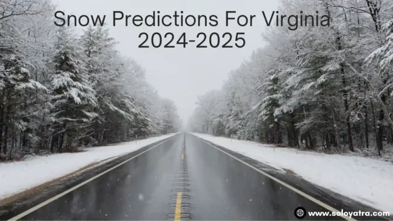 What to Expect: Snow Predictions For Virginia 2024-2025