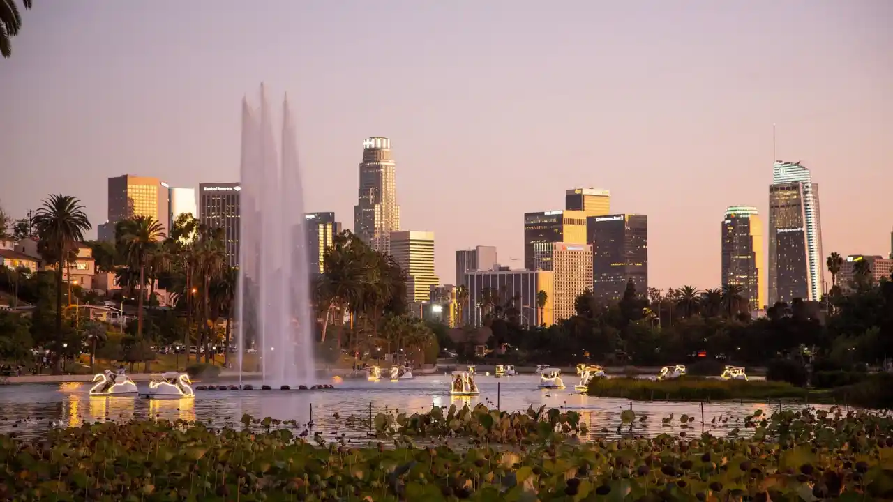 Spend a Day Paddle Boating on Echo Park Lake