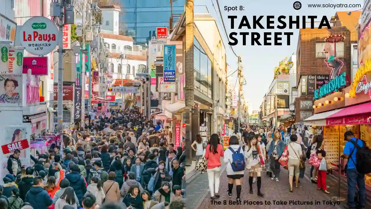 Takeshita Street - The 8 Best Places to Take Pictures in Tokyo